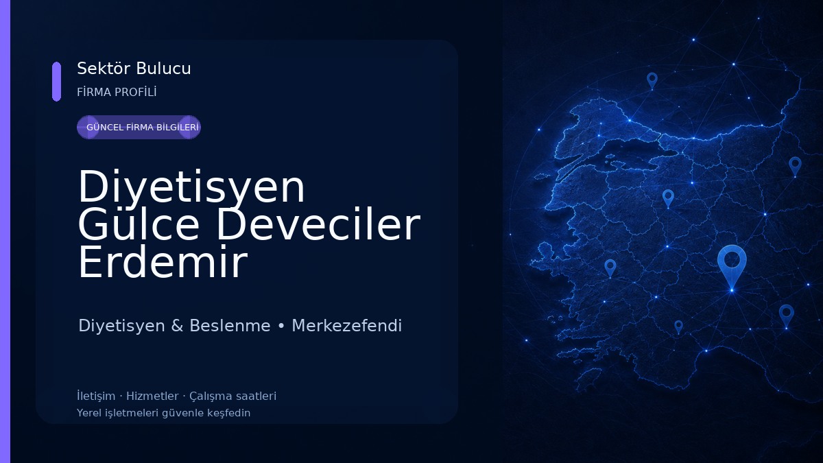 Diyetisyen Gülce Deveciler Erdemir