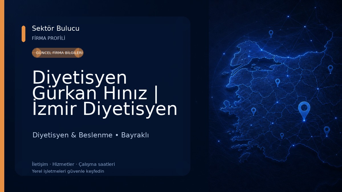 Diyetisyen Gürkan Hınız | İzmir Diyetisyen