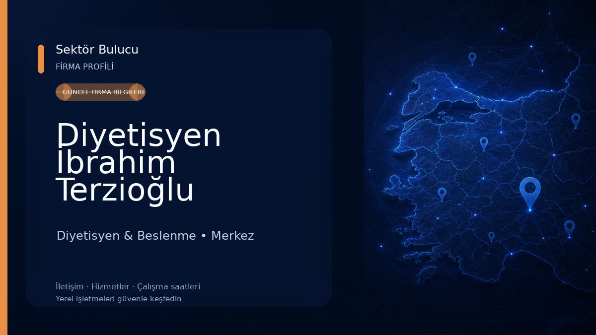 Diyetisyen İbrahim Terzioğlu Diyetisyen & Beslenme
