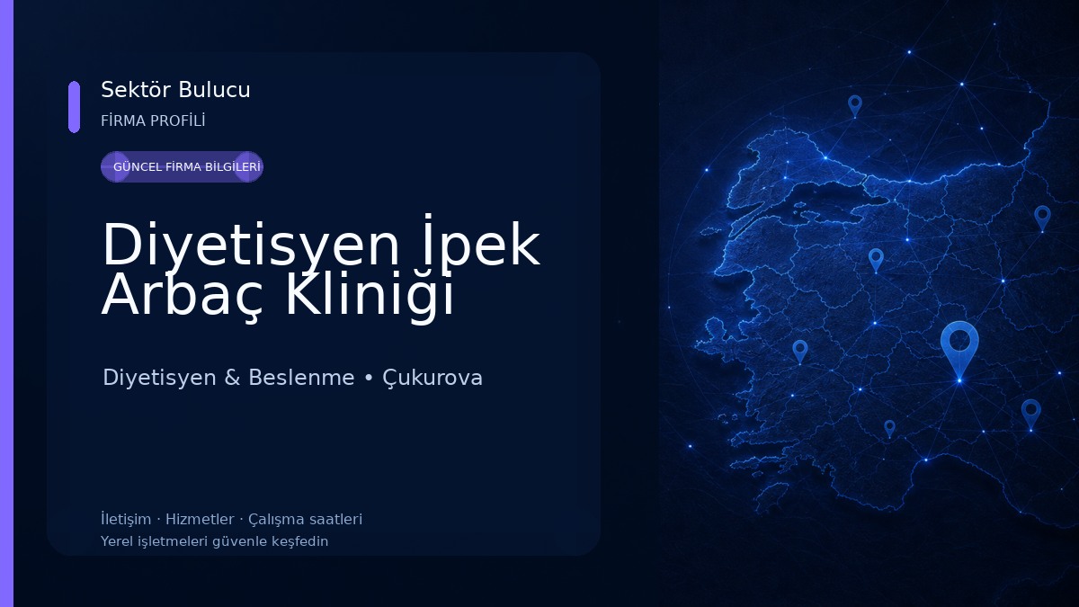Diyetisyen İpek Arbaç Kliniği Diyetisyen & Beslenme