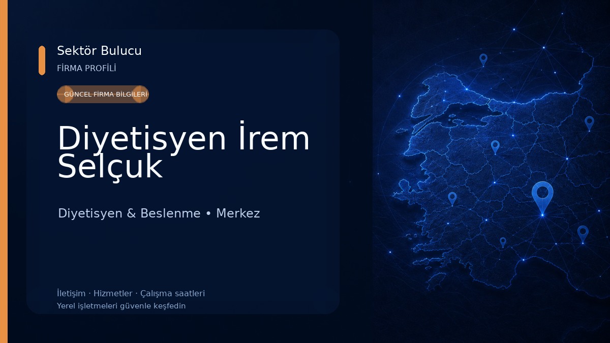 Diyetisyen İrem Selçuk