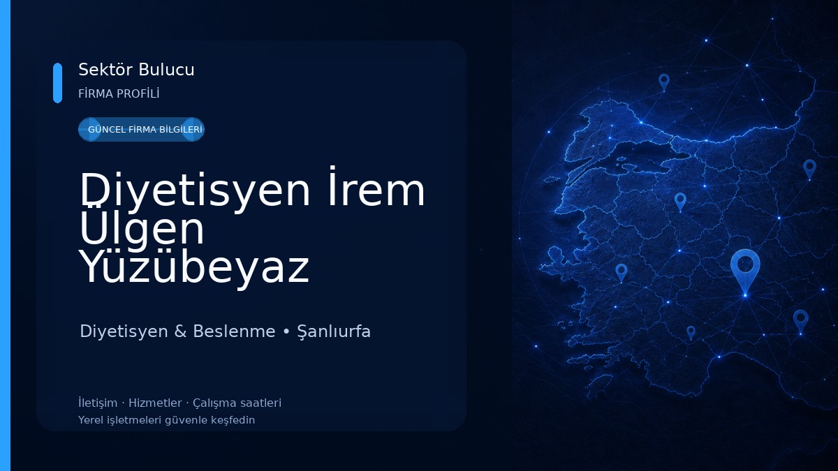 Diyetisyen İrem Ülgen Yüzübeyaz
