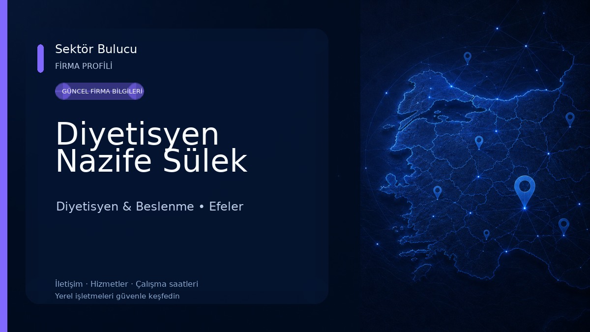 Diyetisyen Nazife Sülek 
