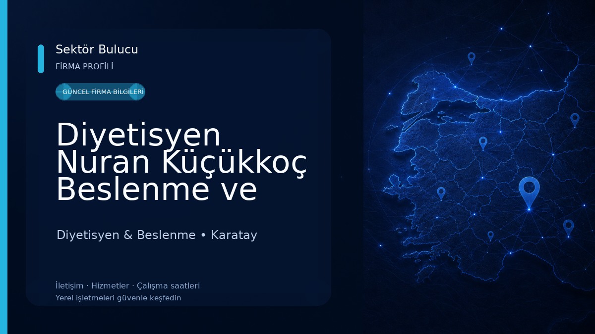 Diyetisyen Nuran Küçükkoç Beslenme ve Diyet Danışma Merkezi Diyetisyen & Beslenme