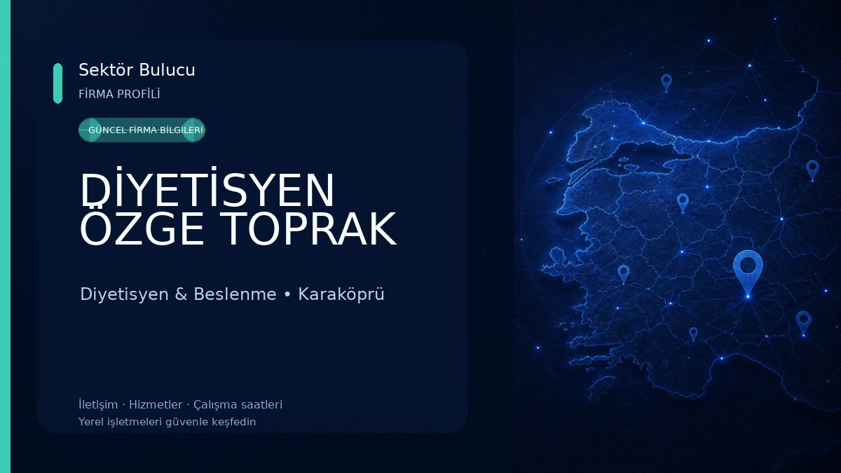 DİYETİSYEN ÖZGE TOPRAK 