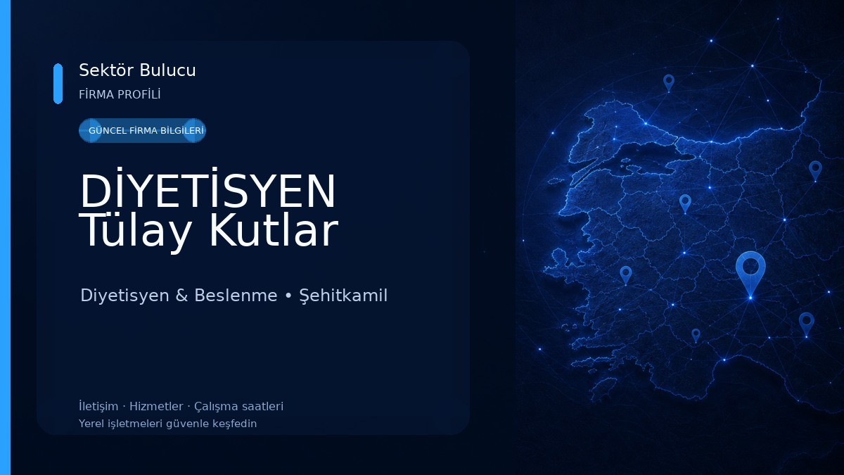 DİYETİSYEN Tülay Kutlar Diyetisyen & Beslenme