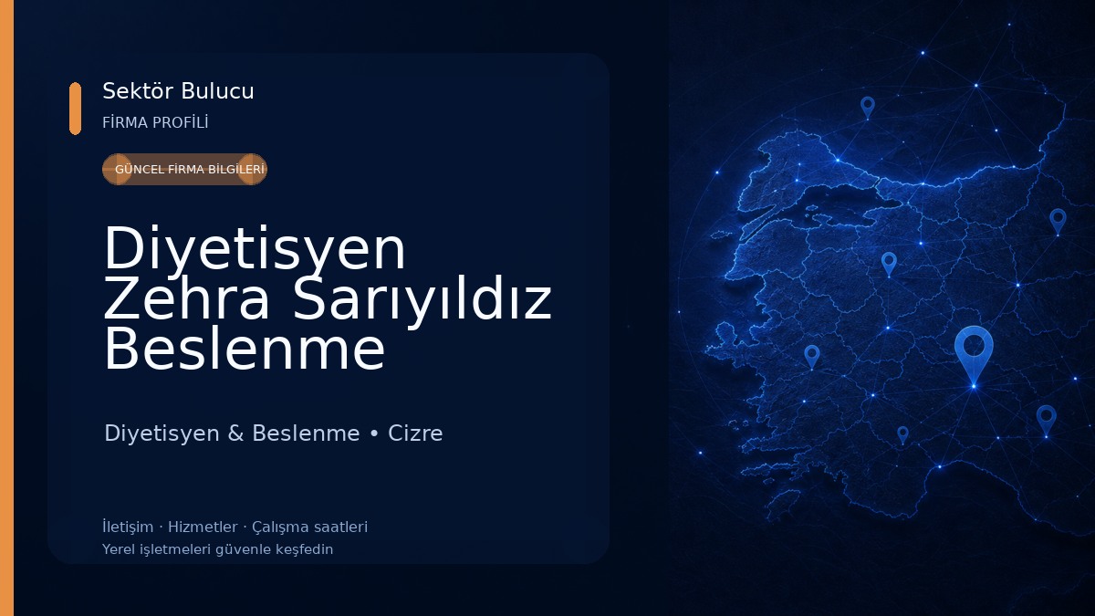 Diyetisyen Zehra Sarıyıldız Beslenme Danışmanlığı Diyetisyen & Beslenme
