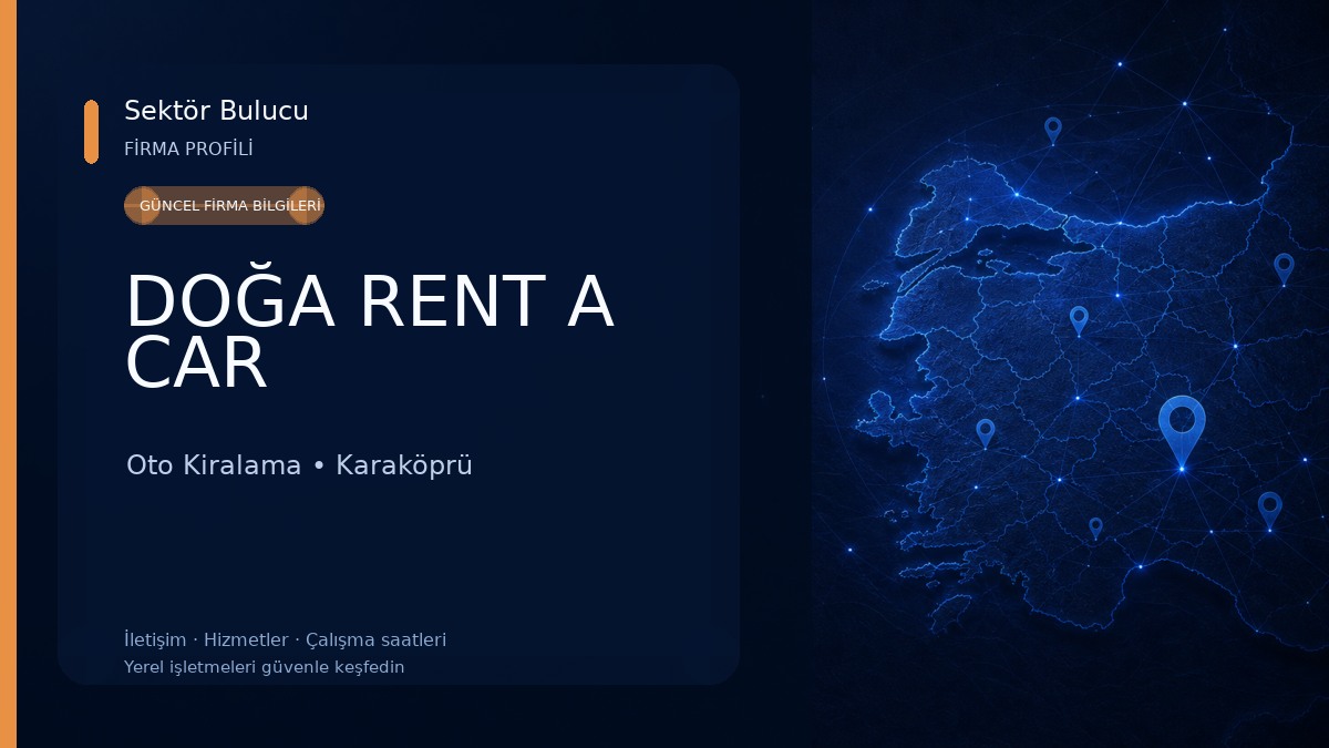 DOĞA RENT A CAR Oto Kiralama