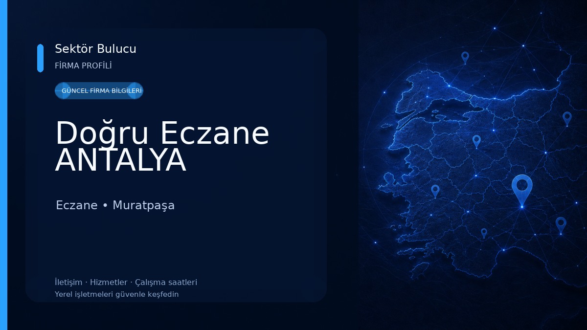 Doğru Eczane ANTALYA Eczane