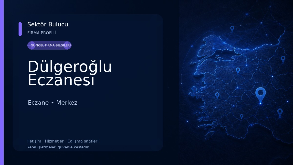 Dülgeroğlu Eczanesi