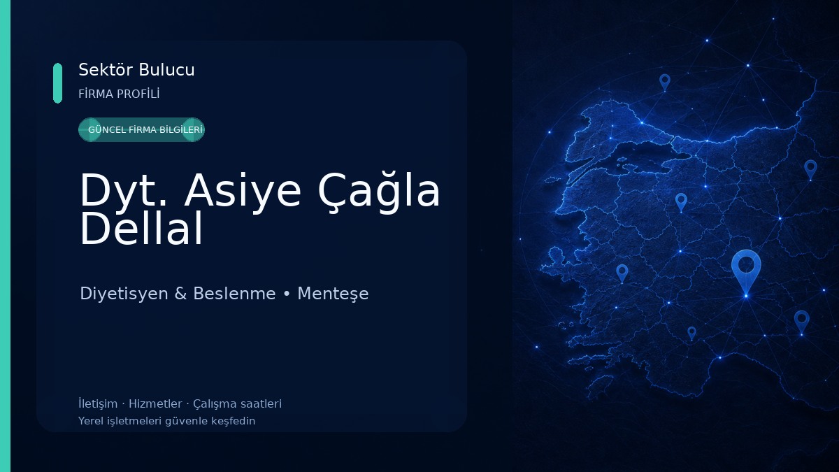 Dyt. Asiye Çağla Dellal Diyetisyen & Beslenme