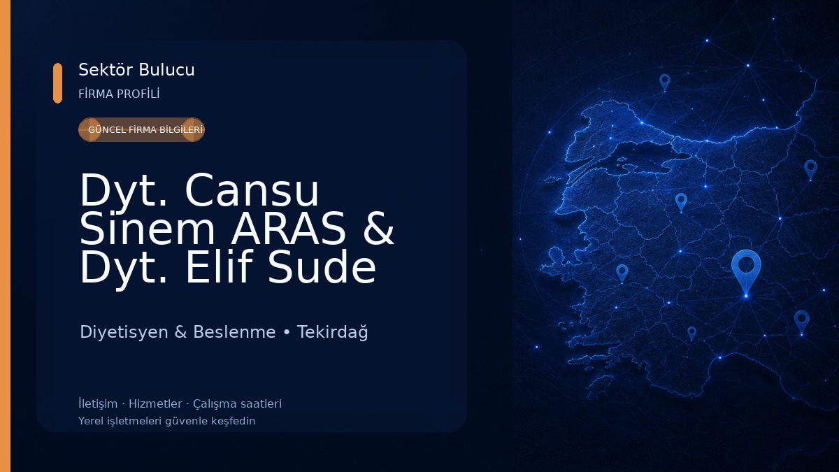 Dyt. Cansu Sinem ARAS & Dyt. Elif Sude KUBAT