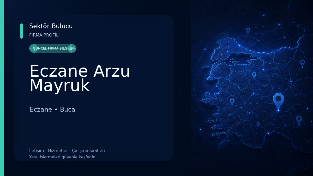 Eczane Arzu Mayruk