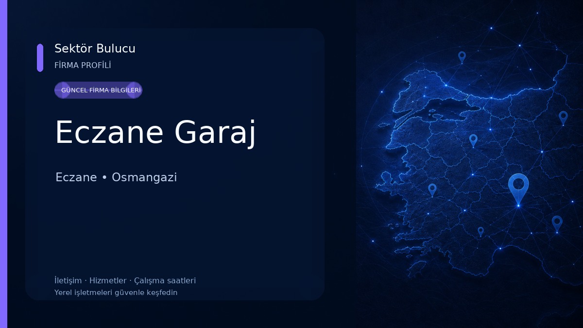 Eczane Garaj