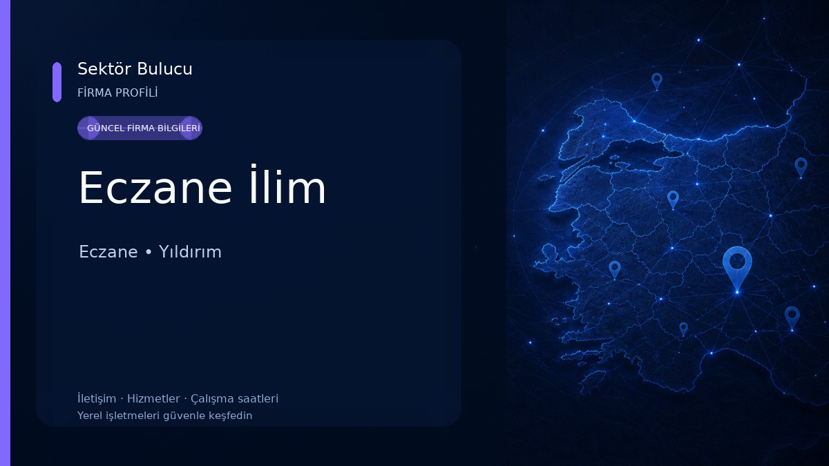 Eczane İlim