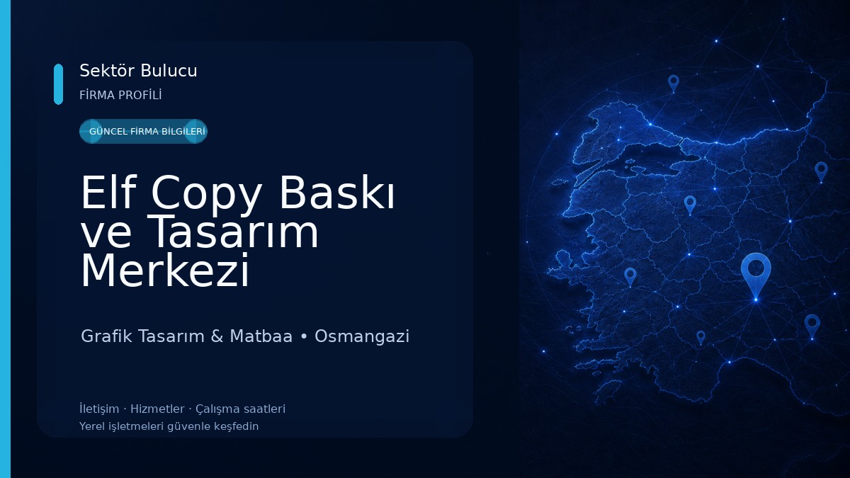Elf Copy Baskı ve Tasarım Merkezi