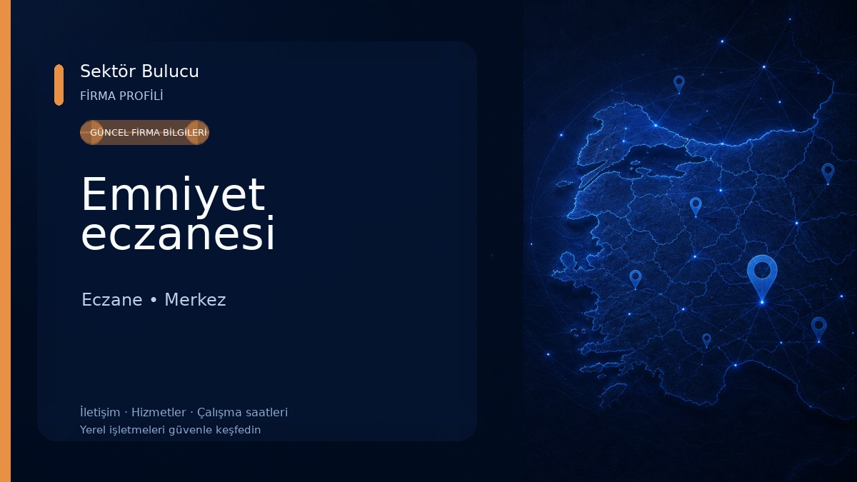Emniyet eczanesi Eczane