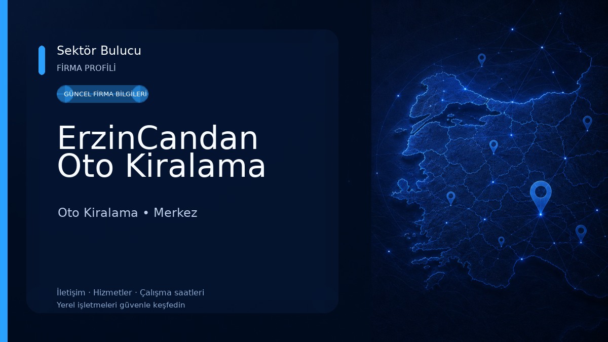 ErzinCandan Oto Kiralama Oto Kiralama