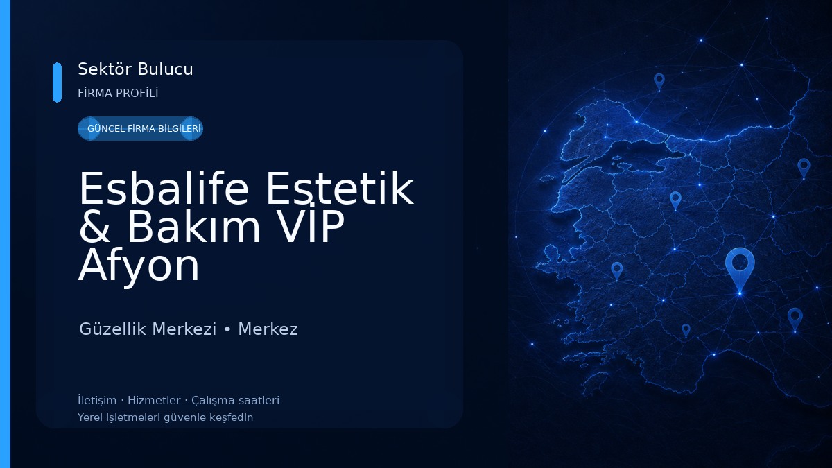 Esbalife Estetik & Bakım VİP Afyon