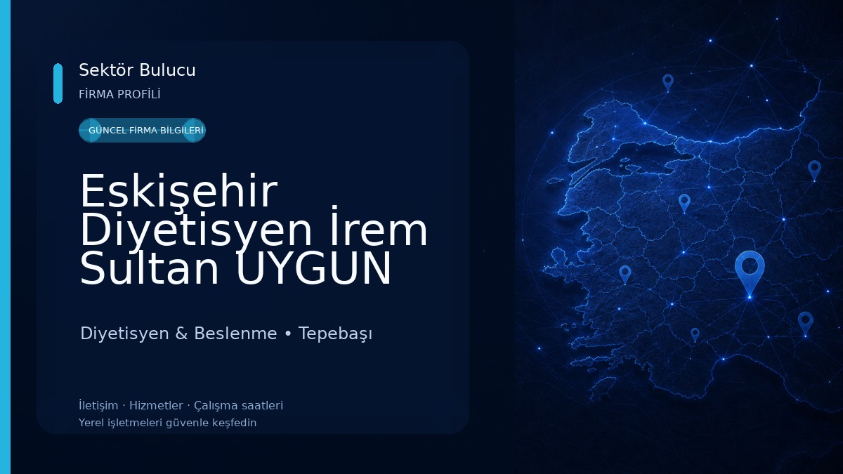 Eskişehir Diyetisyen İrem Sultan UYGUN