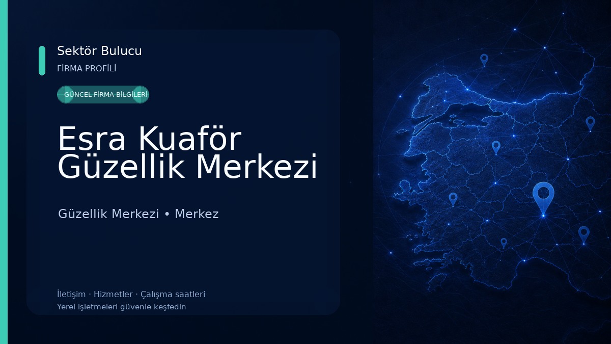 Esra Kuaför Güzellik Merkezi 