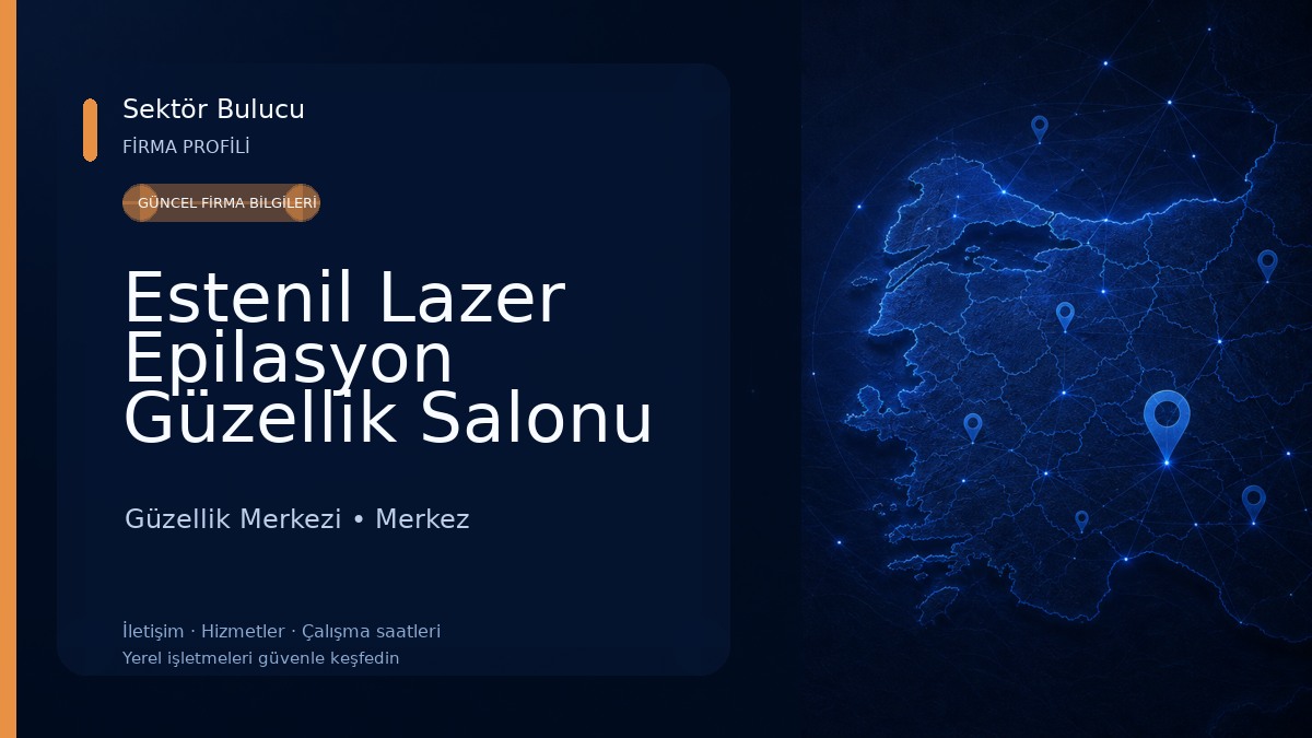 Estenil Lazer Epilasyon Güzellik Salonu Güzellik Merkezi