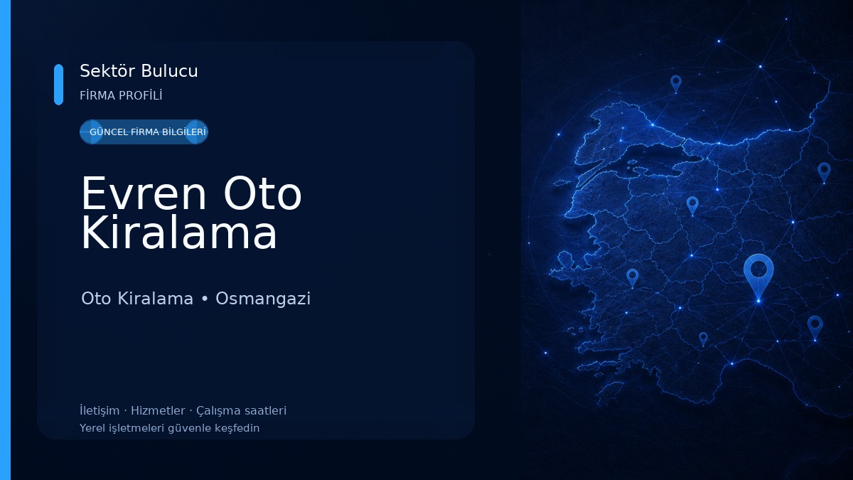 Evren Oto Kiralama Oto Kiralama