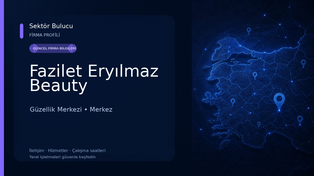 Fazilet Eryılmaz Beauty