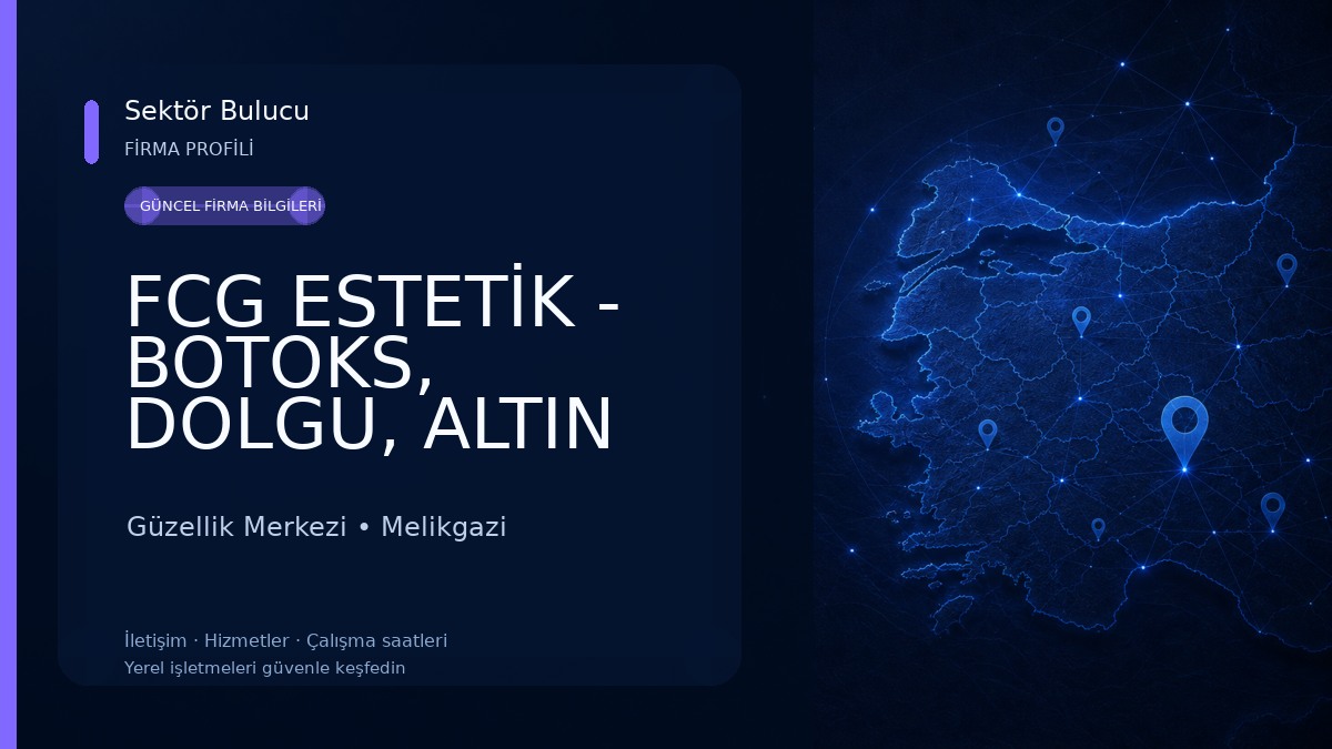 FCG ESTETİK - BOTOKS, DOLGU, ALTIN İĞNE, FRAKSİYONEL LAZER, MEZOTERAPİ, PRP Güzellik Merkezi