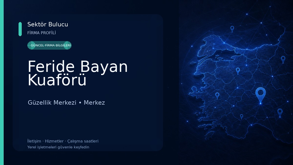 Feride Bayan Kuaförü Güzellik Merkezi