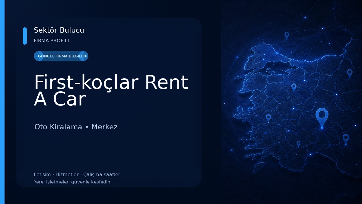First-koçlar Rent A Car Oto Kiralama