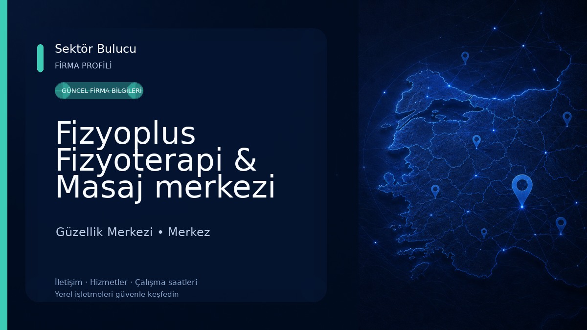 Fizyoplus Fizyoterapi & Masaj merkezi Güzellik Merkezi