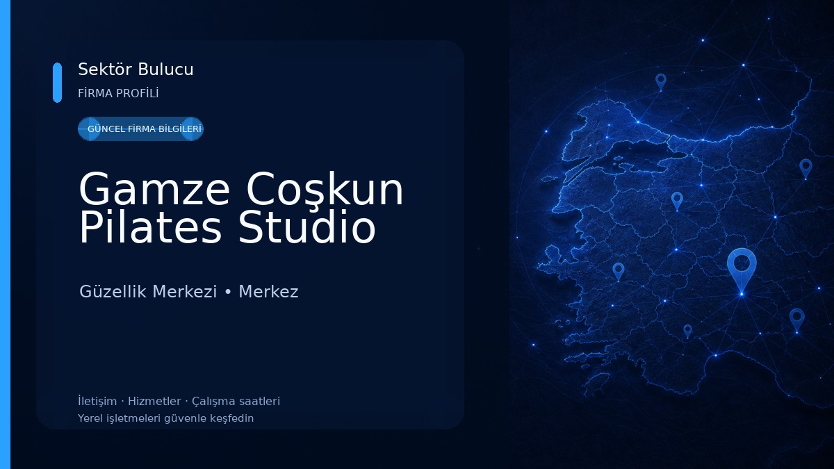 Gamze Coşkun Pilates Studio Güzellik Merkezi