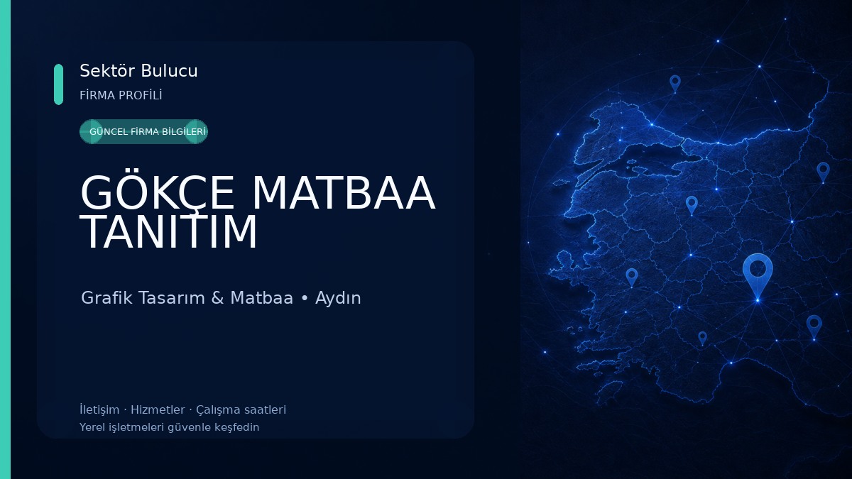 GÖKÇE MATBAA TANITIM