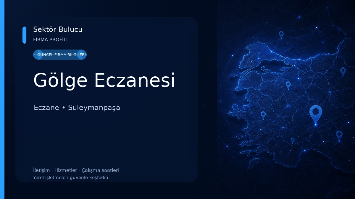 Gölge Eczanesi Eczane