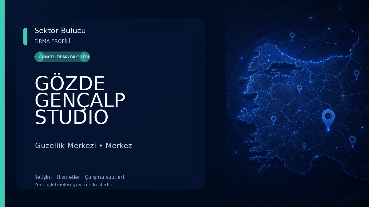 GÖZDE GENÇALP STUDIO Güzellik Merkezi
