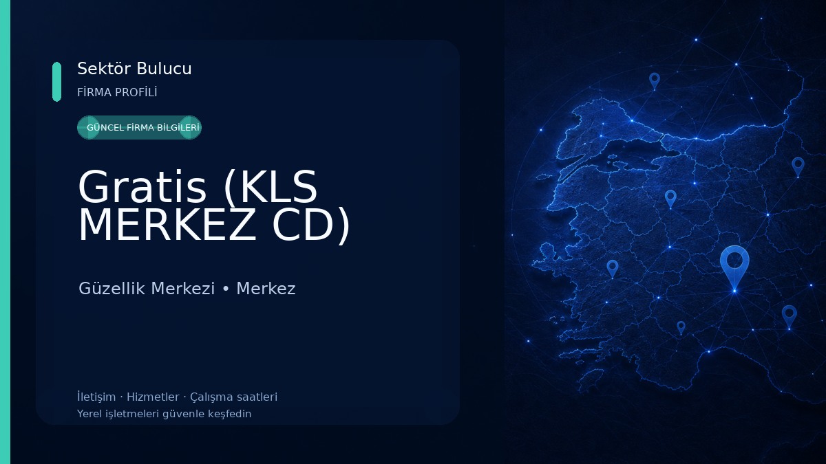 Gratis (KLS MERKEZ CD) Güzellik Merkezi