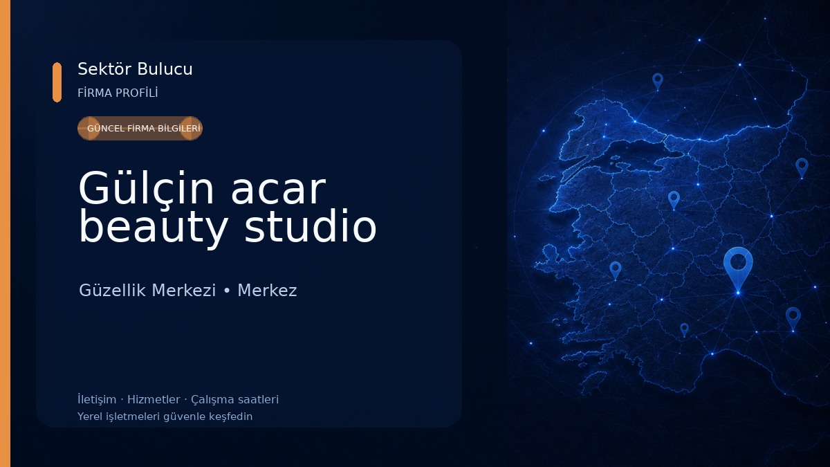 Gülçin acar beauty studio Güzellik Merkezi
