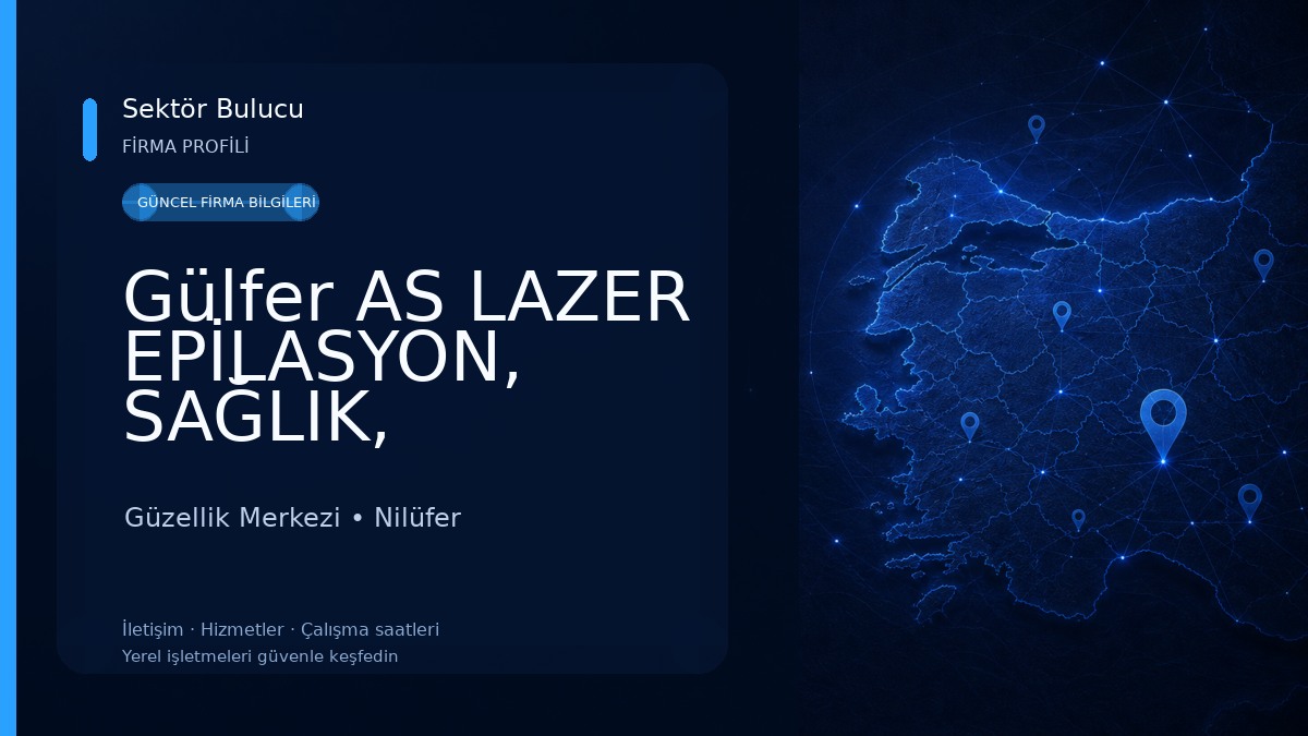 Gülfer AS LAZER EPİLASYON, SAĞLIK, GÜZELLİK ve YAŞAM REHBERLİĞİ Güzellik Merkezi