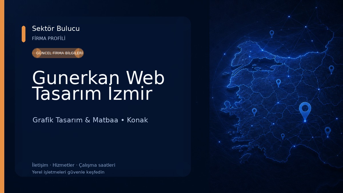 Gunerkan Web Tasarım İzmir Grafik Tasarım & Matbaa
