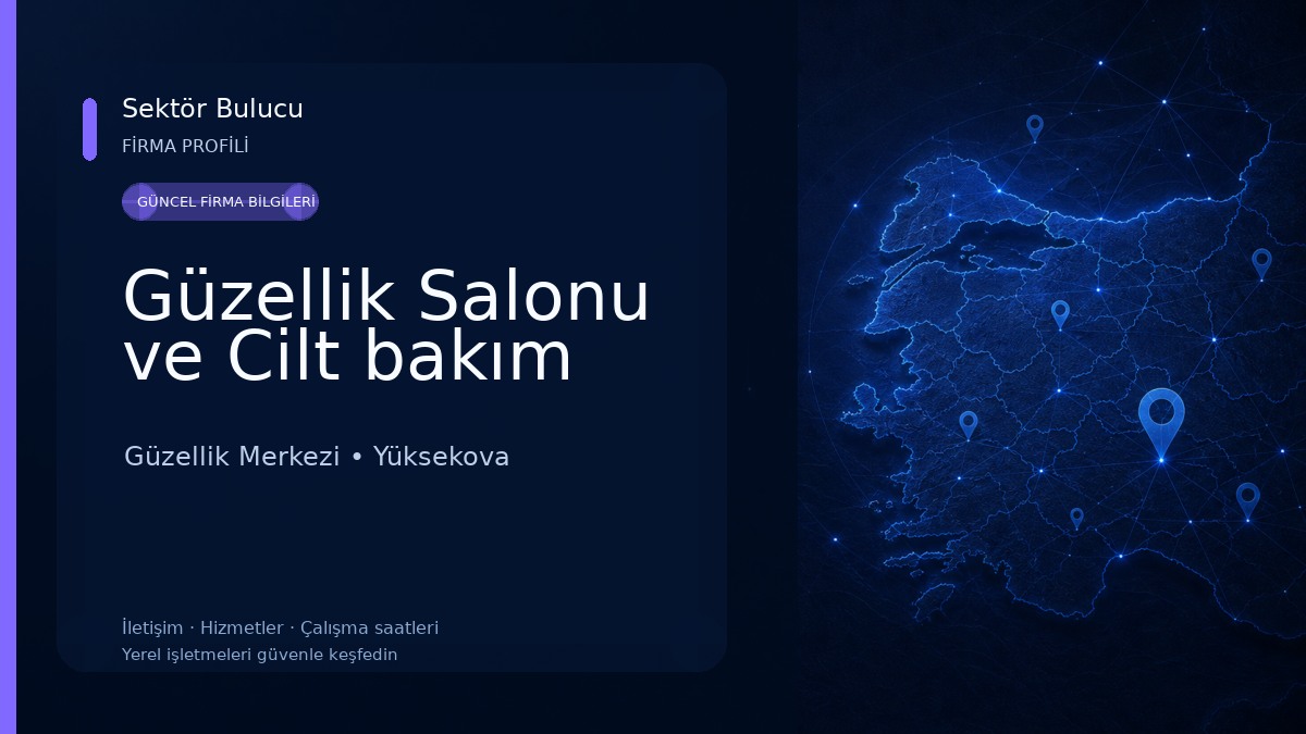 Güzellik Salonu ve Cilt bakım Güzellik Merkezi