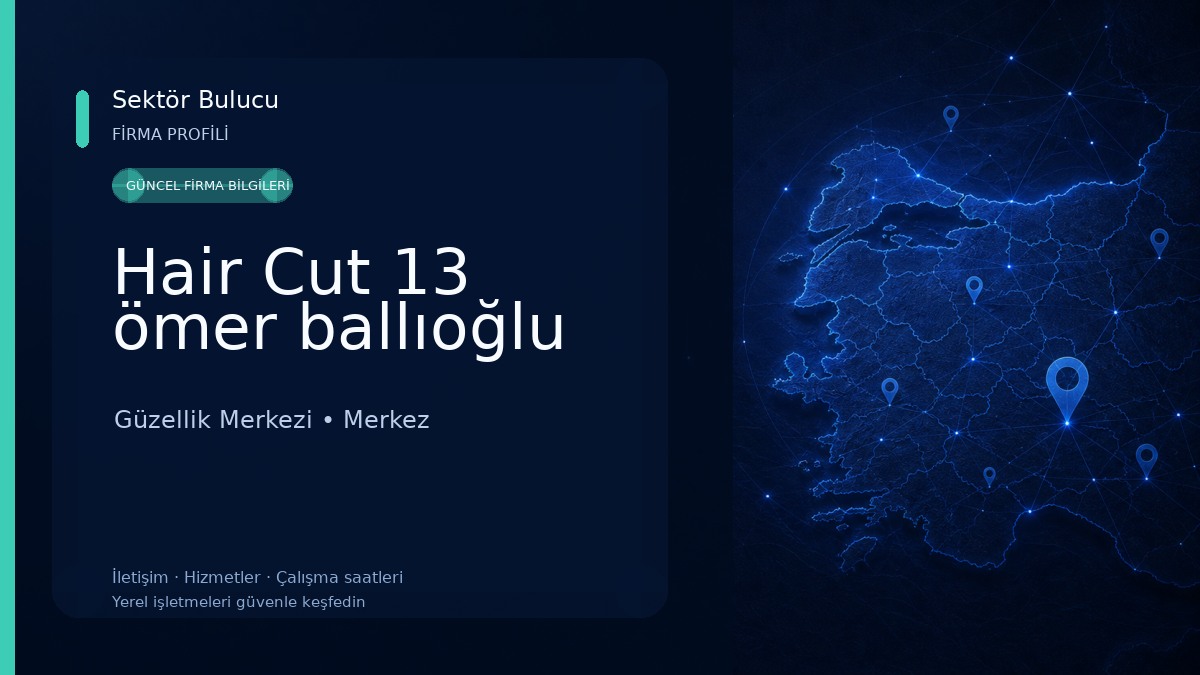 Hair Cut 13 ömer ballıoğlu