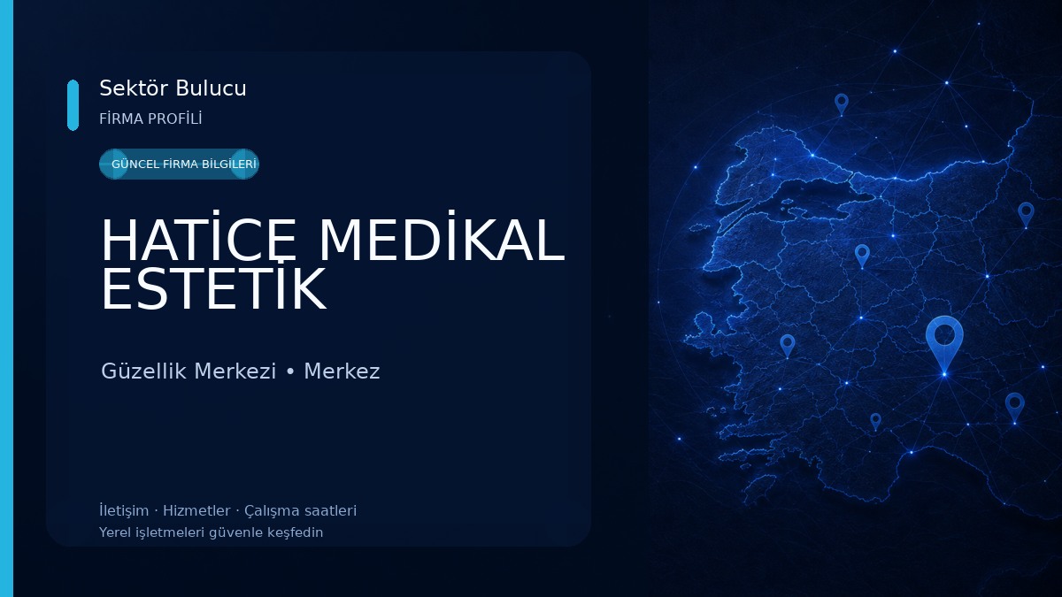HATİCE MEDİKAL ESTETİK Güzellik Merkezi