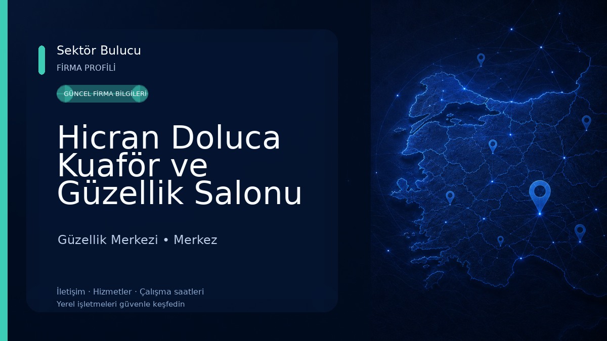 Hicran Doluca Kuaför ve Güzellik Salonu Güzellik Merkezi