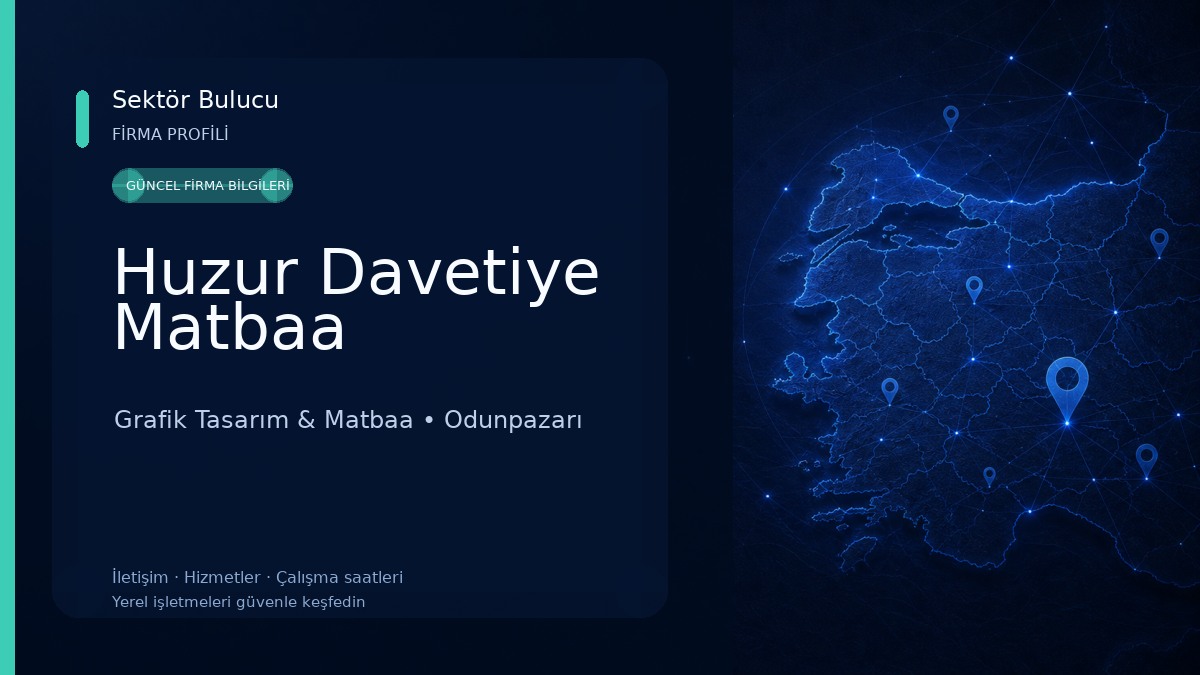 Huzur Davetiye Matbaa Grafik Tasarım & Matbaa