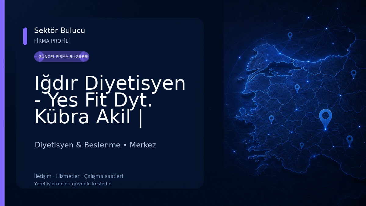 Iğdır Diyetisyen - Yes Fit Dyt. Kübra Akil | Ozon Sauna - Lenf Drenaj Diyetisyen & Beslenme
