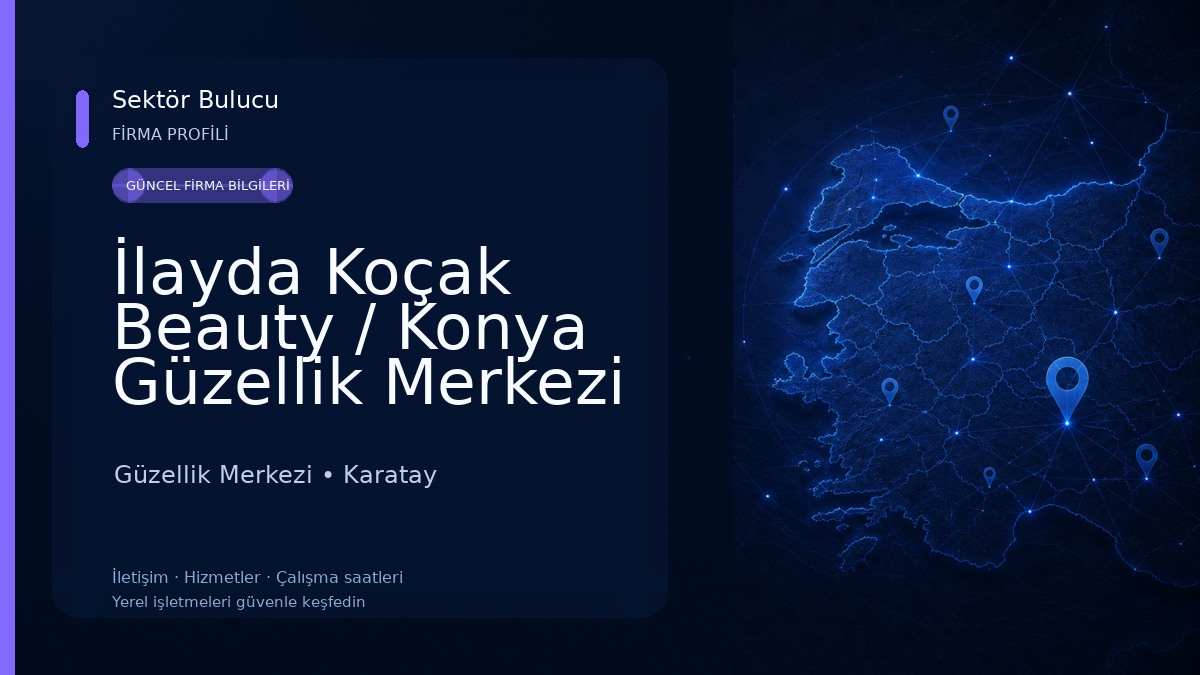 İlayda Koçak Beauty / Konya Güzellik Merkezi Güzellik Merkezi