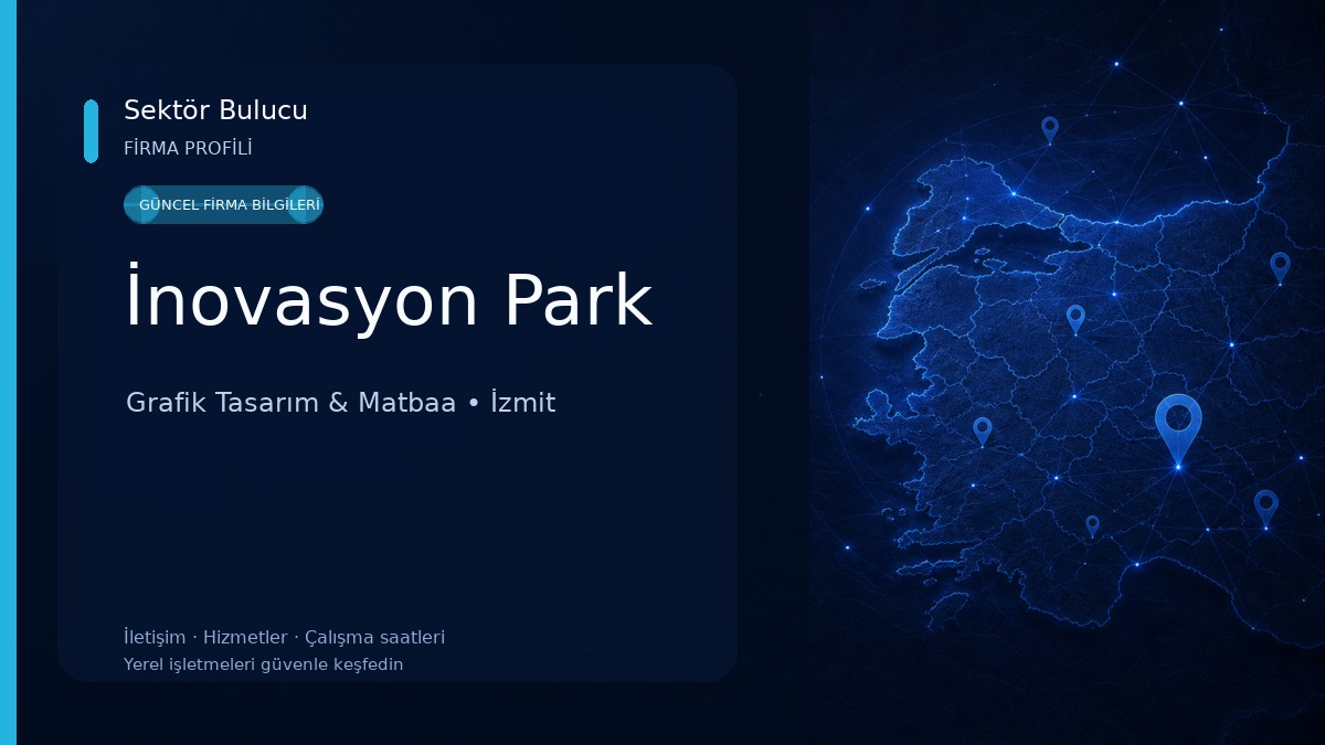 İnovasyon Park Grafik Tasarım & Matbaa