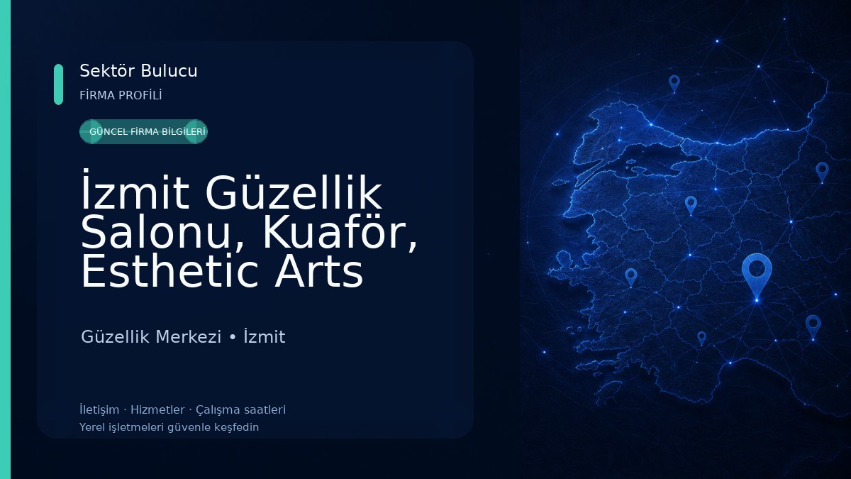 İzmit Güzellik Salonu, Kuaför, Esthetic Arts Güzellik Merkezi