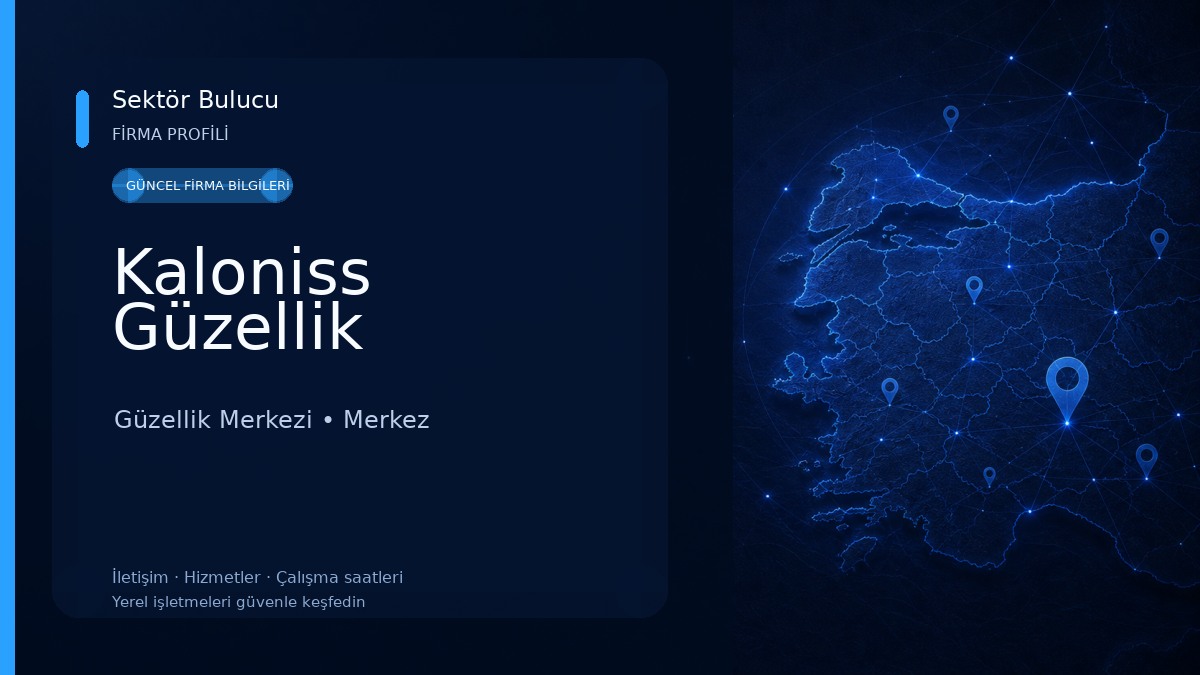 Kaloniss Güzellik Güzellik Merkezi